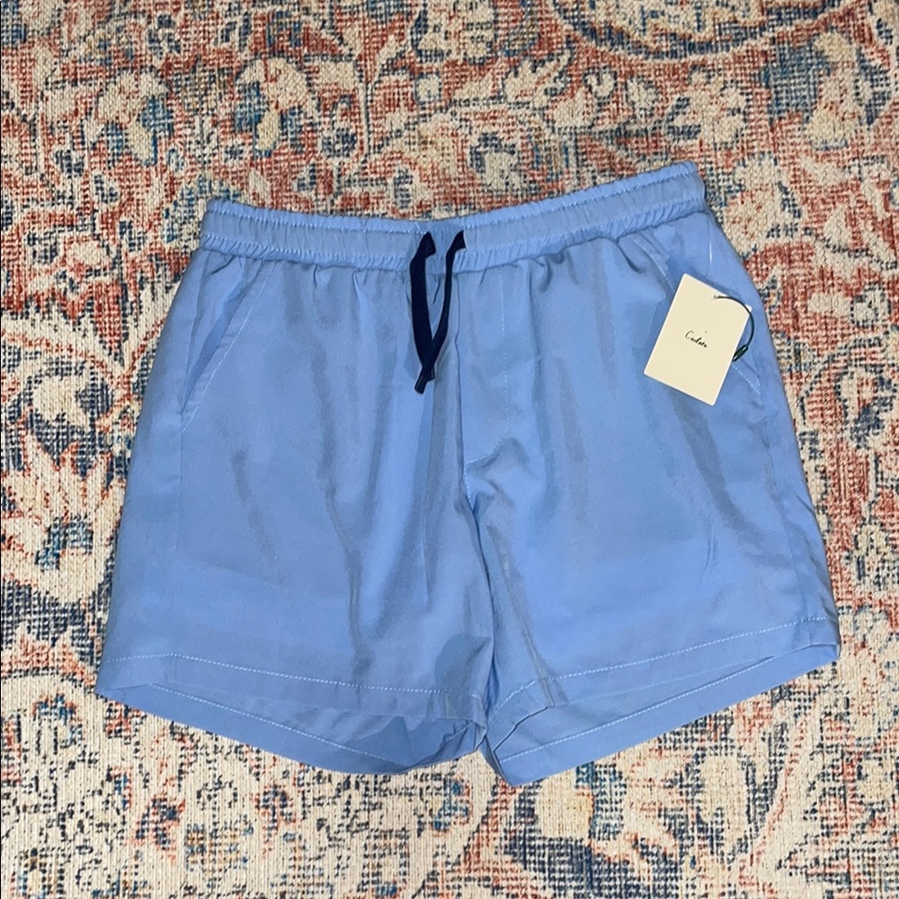 Cadets Men’s Le Club Shorts in Light Blue SZ XL NWT